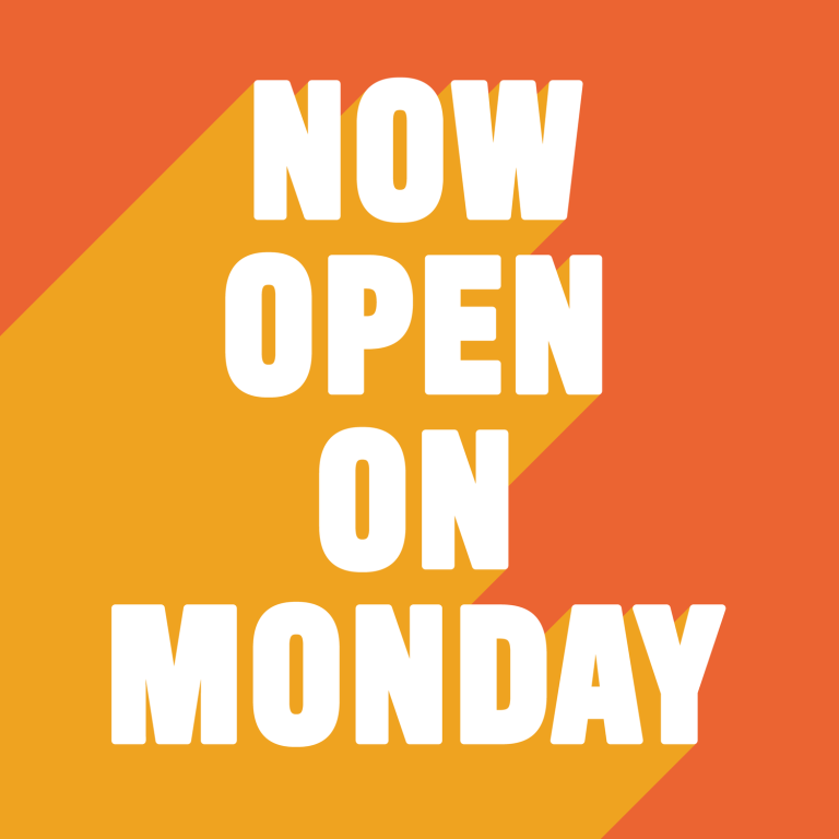 Open Monday