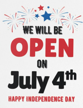 Open 4th of July